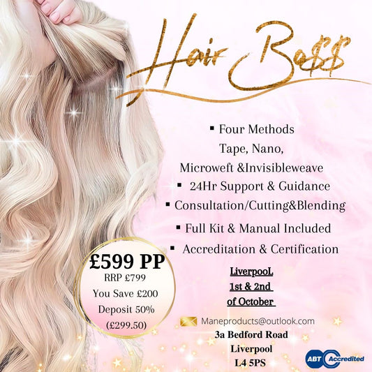 Hair Boss Course - 1st - 2nd October 2023